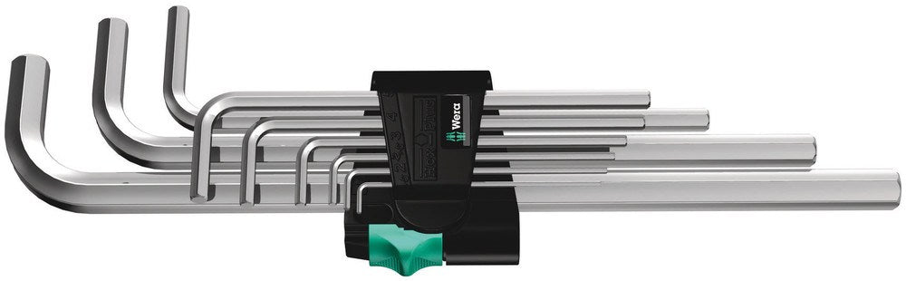 950/9 HEX-PLUS 2 STIFSLEUTELSET, METRISCH, VERCHROOMD, 9-DELIG