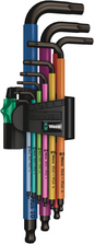 950/9 HEX-PLUS MULTICOLOUR 1 SB, STIFTSLEUTELSET, METRISCH, BLACKLASER, 9-DELIG