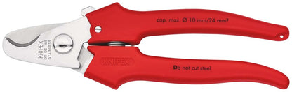 KNIPEX 95 05 165 Kabelschaar benen met kunststof omspoten met kunststof bekleed 165 mm