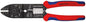 KNIPEX 97 21 215 Krimptang met meer-componenten greep zwart gelakt 230 mm