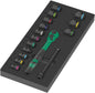 9724 Schuimrubberen inzetstuk met 8010 B Zyklop Comfort ratelset 1, 3/8", 16-delig