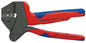 KNIPEX 97 43 05 Krimp-systeemtang voor verwisselbare krimpprofielen met meer-componenten greep gebru