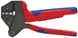 KNIPEX 97 43 06 Krimp-systeemtang voor verwisselbare krimpprofielen met meer-componenten greep gebru