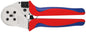 KNIPEX 97 52 65 Vierdoornkrimptang voor gedraaide contacten met meer-componenten greep verchroomd 23