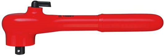 KNIPEX 98 31 Omschakelbare ratel met buitenvierkant 3/8" 190 mm