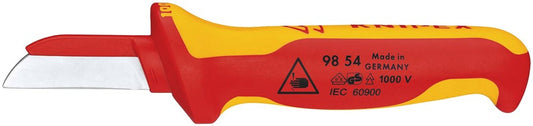 KNIPEX 98 54 Kabelmes geïsoleerde meercomponenten-greep, VDE-getest 190 mm