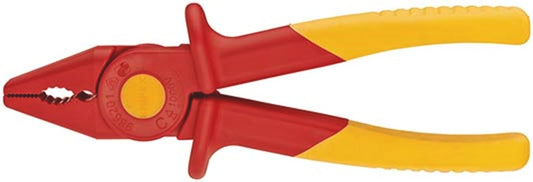 KNIPEX 98 62 01 Grijptang van kunststof isolerend met zone uit zachte kunststof voor een zekere beve