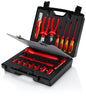 KNIPEX 98 99 11 Compacte gereedschapskoffer 17-delig 380 mm