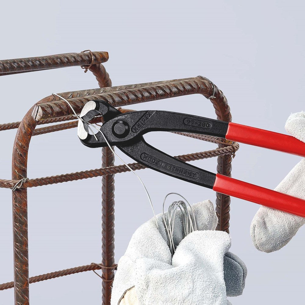 KNIPEX 99 01 280 Moniertang (rabitz- en vlechtertang) met kunststof bekleed zwart geatramenteerd 280
