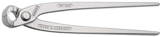 KNIPEX 99 04 220 Moniertang (rabitz- en vlechtertang) glans verzinkt 220 mm