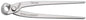KNIPEX 99 04 220 Moniertang (rabitz- en vlechtertang) glans verzinkt 220 mm