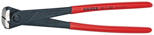 KNIPEX 99 11 250 Kracht-Moniertang grote krachtoverbrenging met kunststof bekleed zwart geatramentee