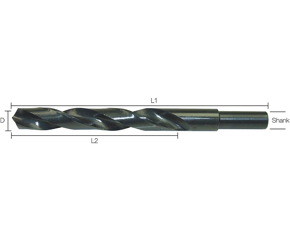 Labor Metaalboor DIN338 HSS-R Rolgewalst 18.0mm afgedraaid 13mm 1TS