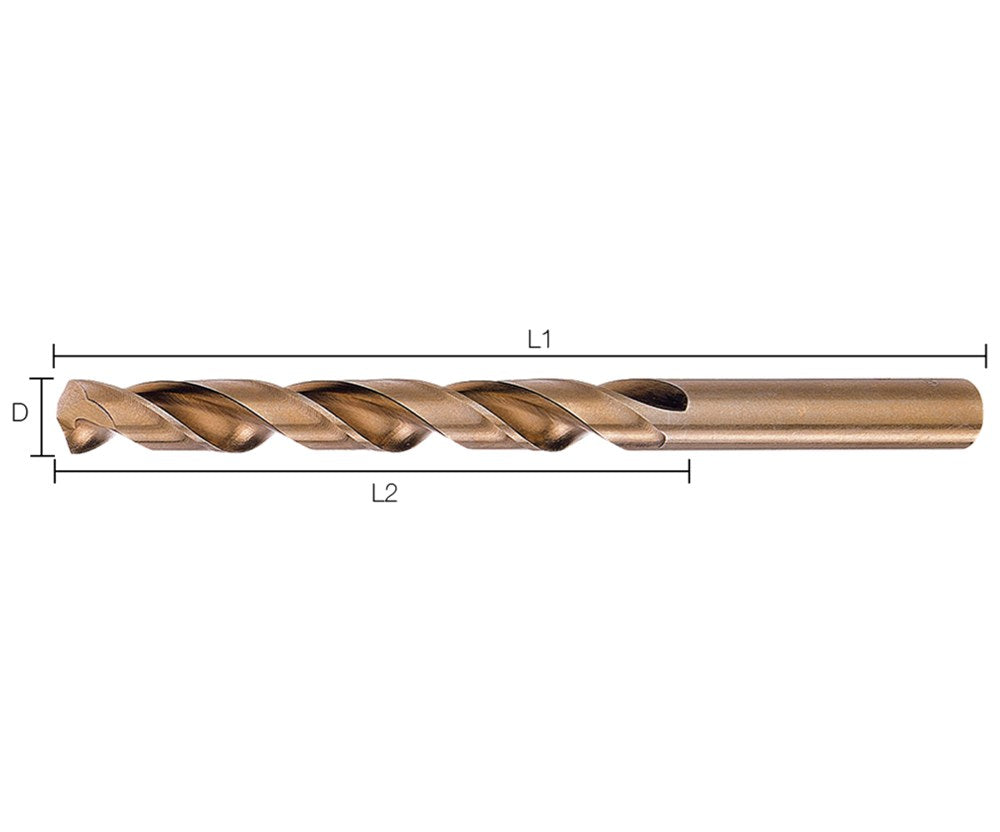 Labor Metaalboor DIN338 HSS-Co Cobalt 5% 11.0mm 1TS