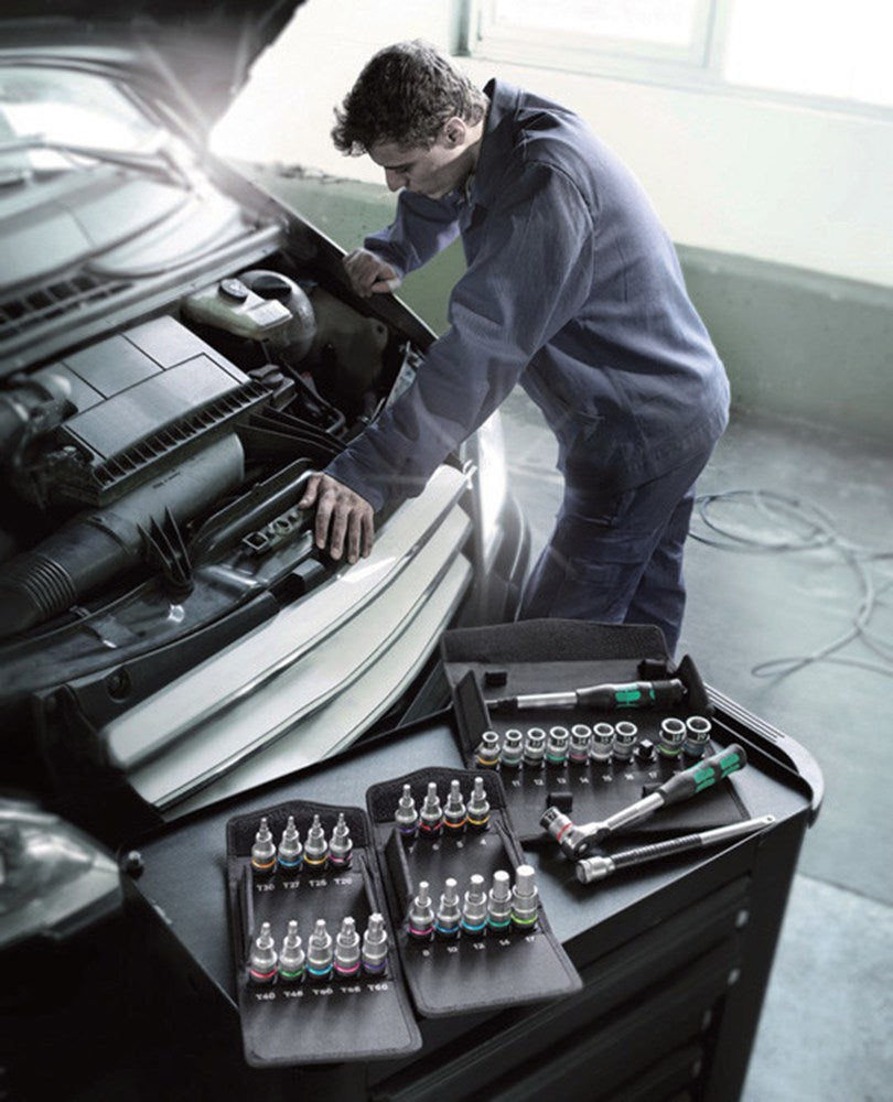 8767 HMC HF 1 ZYKLOP BIT-DOPPEN-SET TORX®, MET VASTHOUDFUNCTIE, 9 -DELIG