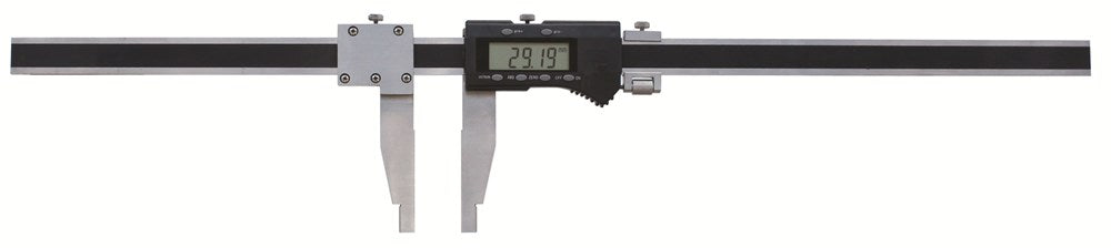 Digitale controlle schuifmaat 1000x150mm meetkaken verstelbaar