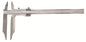 Werkplaatsschuifmaat 500x250mm fijn-inst. afl. 0,05+1/128" RVS m/punten