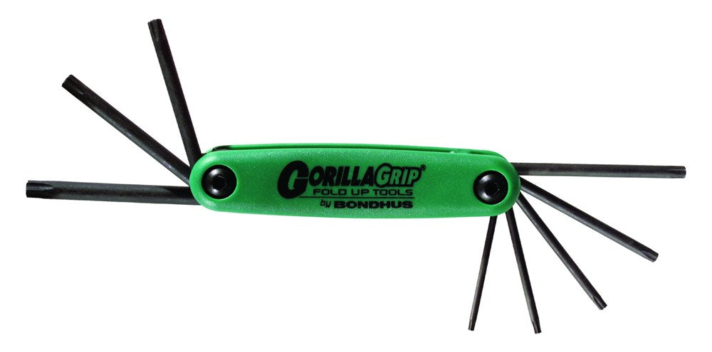 GORILLAGRIP opvouwset torx met gaatje T9H-T40H
