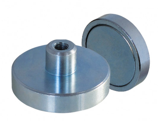 Potmagneet 32x7mm (M5) trekkr. 215N