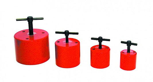 Magnetische klem rond 100x74.5mm trekkr. M12 binnendraad
