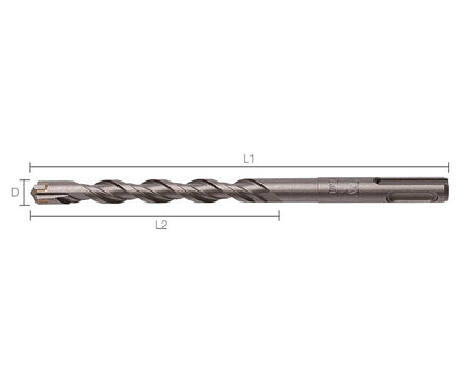 Labor Sds Plus Hamerboor MACH4 4-snijder 12.0x100/160mm 10KOO