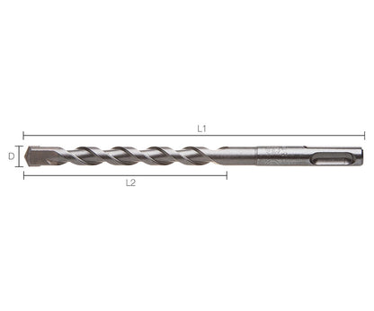 Labor Sds Plus Premium PGM auto soldering Hamerboor 2-snijder 20.0x390/450mm 1CL