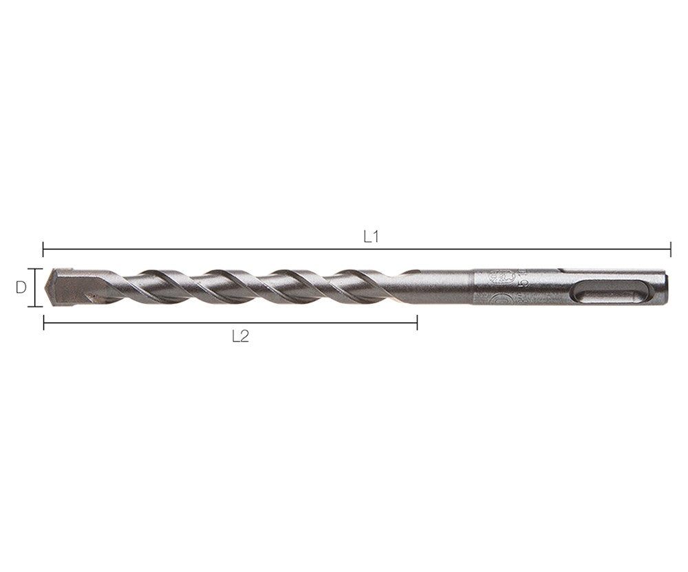 Labor Sds Plus Premium PGM auto soldering Hamerboor 2-snijder 24.0x390/450mm 1CL