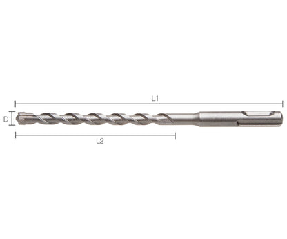 Labor Sds Plus Premium auto soldering Hamerboor 4-snijder 6.0x50/110mm 10KOO
