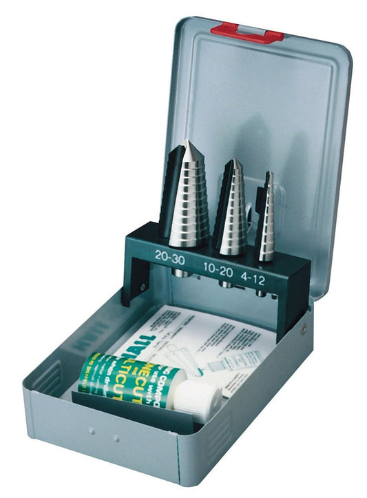 Set HSS trapboren 4.0-30mm MCS-1 In metalen cassette type MCS-1