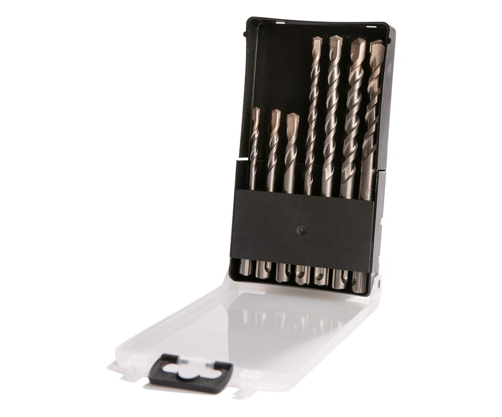 Labor Sds Plus Hamerborenset 2-snijder 7-delig PVC 5-6-8x110mm + 6-8-10-12x160mm 1DS