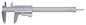 Schuifmaat RVS "TOP" 300x60mm met mo- mentblokkering in etui