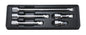 Set 5-dlg 1/2" verlengstuk tbv. 1/2" dop