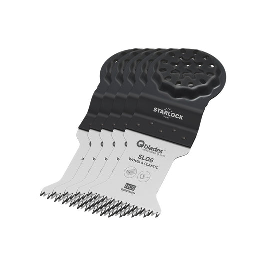 QBLADES SL06 MULTIZAAGBLAD STARLOCK PRC 35X50MM HCS 5ST