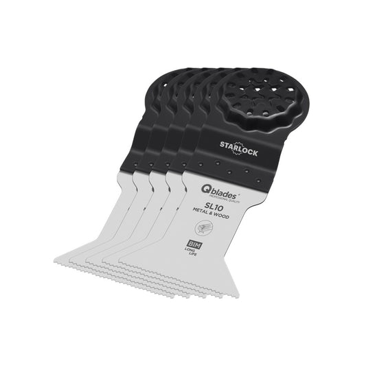 QBLADES SL10 MULTIZAAGBLAD STARLOCK BIM 44X55MM BIM 5ST