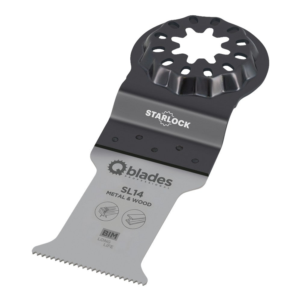 QBLADES SL14 MULTIZAAGBLAD BIM 30X50MM BIM 5ST