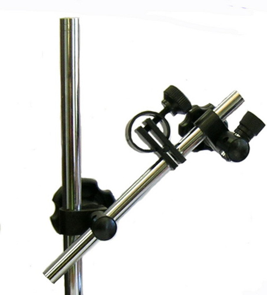 Magnetische meetklokstand 64x64x76/280mm Met drukknop, trekkr.80kg