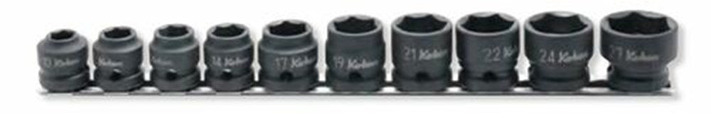 1/2'' slagdoppen op rail 10-27mm