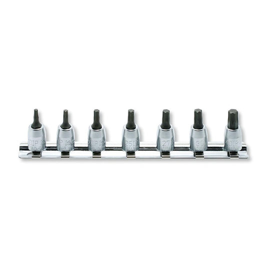 7 delige set Torx schr. dr.dop