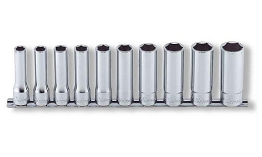 12 dlg 1/2" lange doppen rail 10-22mm