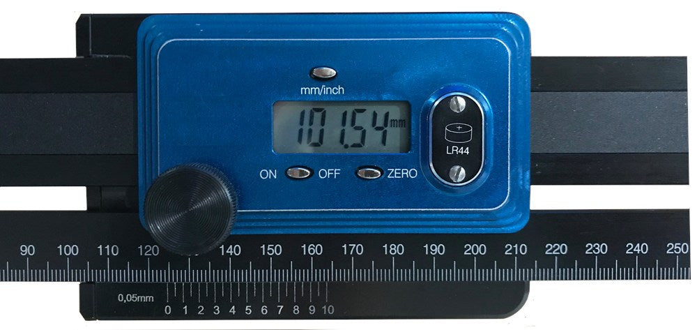 Digital-Streichma- gehartet HRC63 Abl.0,001mm, 0,0005", 1/128"