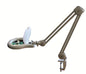 Tafelloep 127mm vergroting 2,25 dioptrie 5 met tafelklem 600 Lux LED