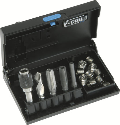 V-COIL rapid schroefdraad reparatieset, STI-schroeftap-bit, indraaihulpstuk-bit, M 12 x 1,75 - 1,5D