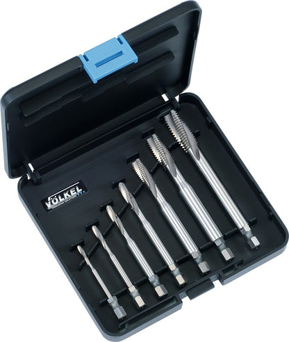 VÖLKEL draadsnijset HSSE DIN 371/376 RSP 15° HexDrive M 3-12