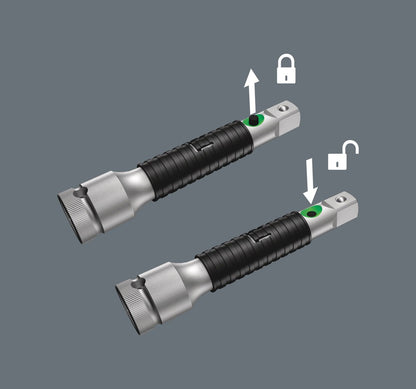 8796 SC ZYKLOP-VERLENGSTUK "FLEXIBLE-LOCK" MET VRIJLOOPHULS, KORT VOOR 1/2", 1/2 DUIM X 125.0 MM