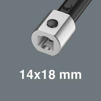 7780 INSTEEK-STEEKSLEUTELS, 14 X 18 MM, 29 MM