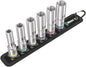 BELT C DEEP 1 DOPPEN SET, MET 1/2" -AANDRIJVING, 6-DELIG