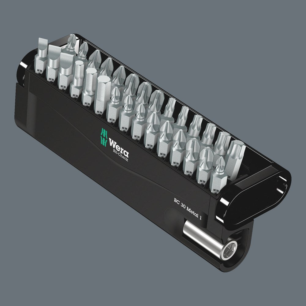 BIT ASSORTIMENT, BIT-CHECK 30 METAL 1, 30 -DELIG