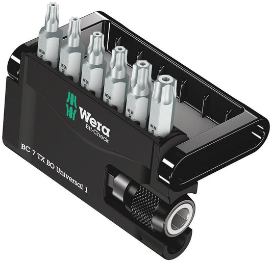 BIT ASSORTIMENT, BIT-CHECK 7 TX BO UNIVERSAL 1, 7 -DELIG