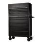 BUNKER Gereedschapswagen met topkoffer, 92cm, zwart