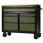 BUNKER Gereedschapswagen/werkbank, 104cm, groen (D08221)